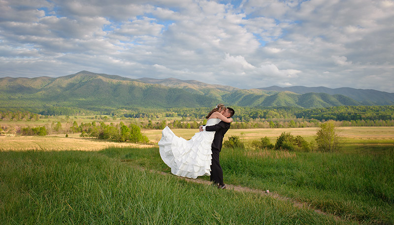 Gatlinburg Creekside Wedding Location Smoky Mountain Weddings