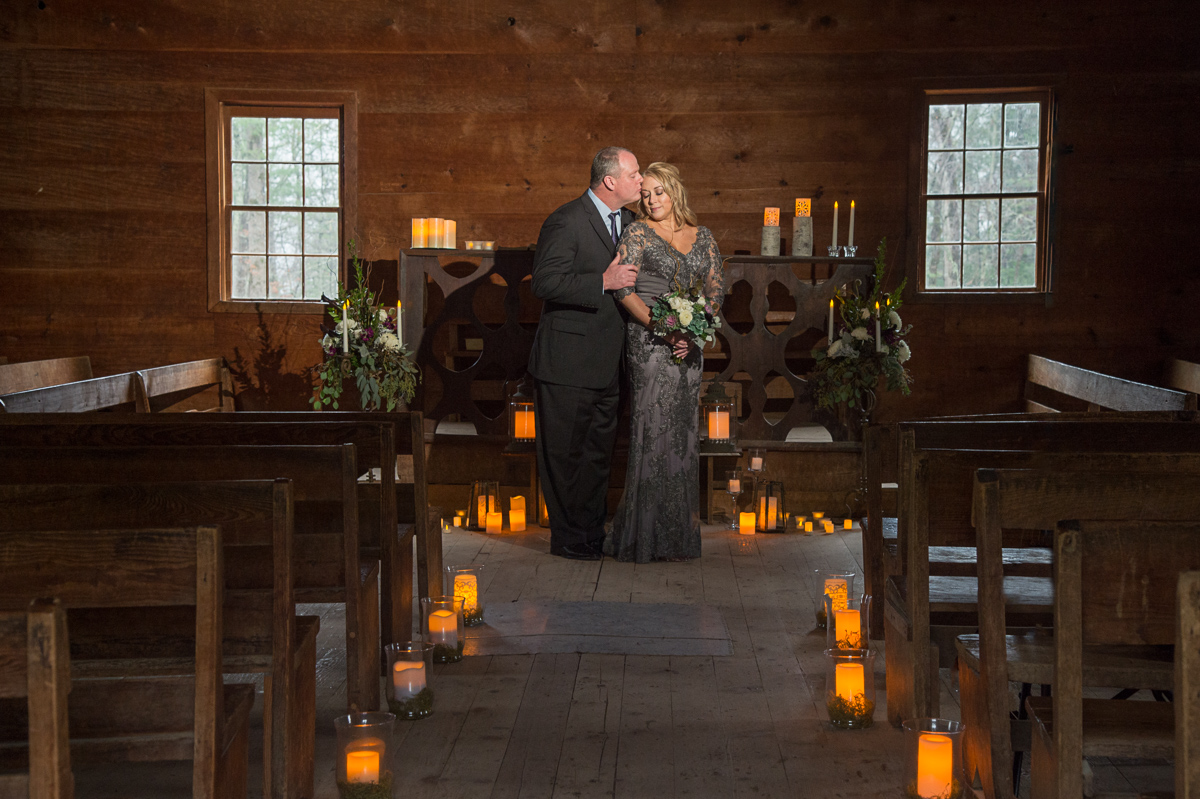 Cades Cove Historic Primitive Baptist Church wedding