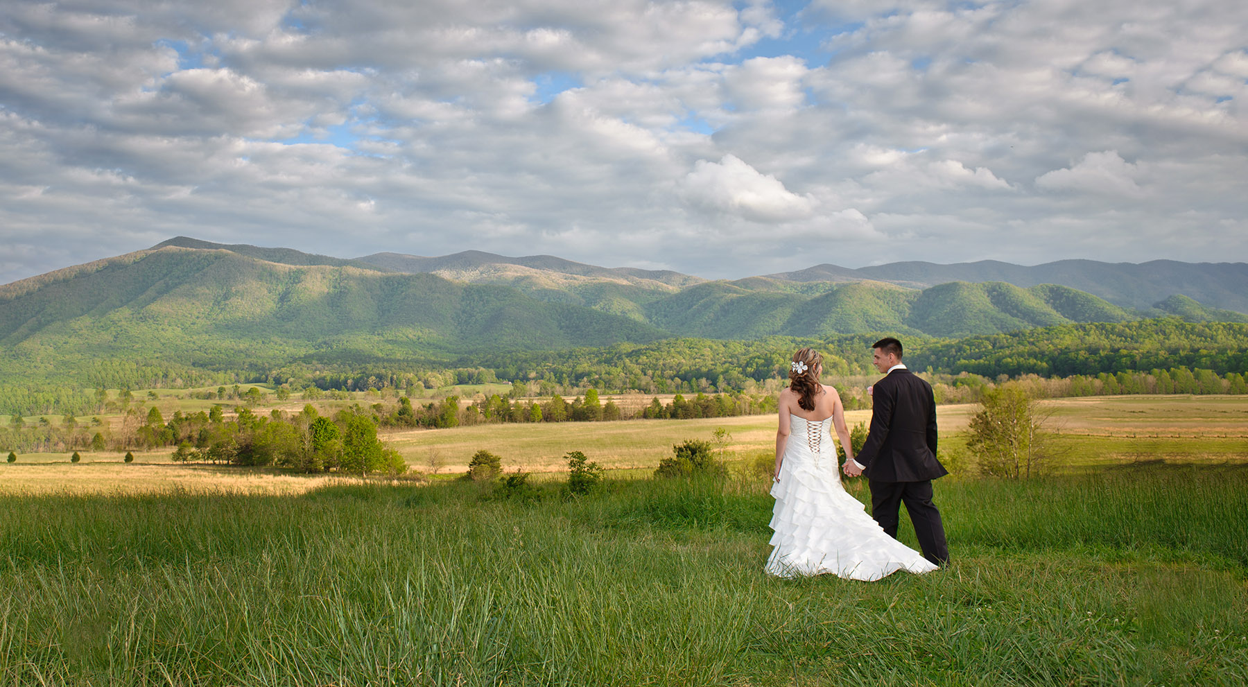 Cades Cove overlook all inclusive elopement packages