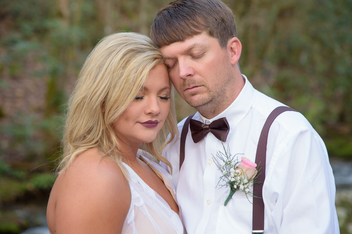 private gatlinburg riverside wedding