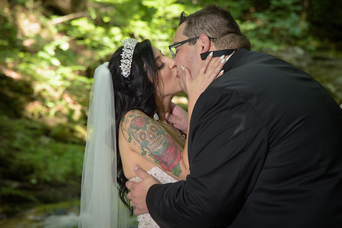 Wedding ceremony for two in gatlinburg