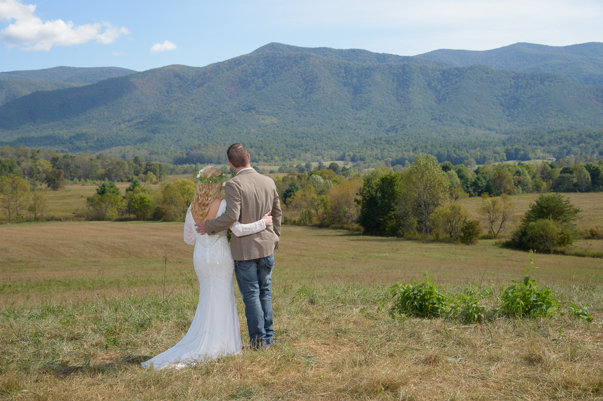 Cades Cove wedding