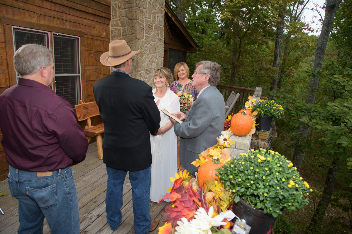 Secluded pigeon forge cabin Wedding