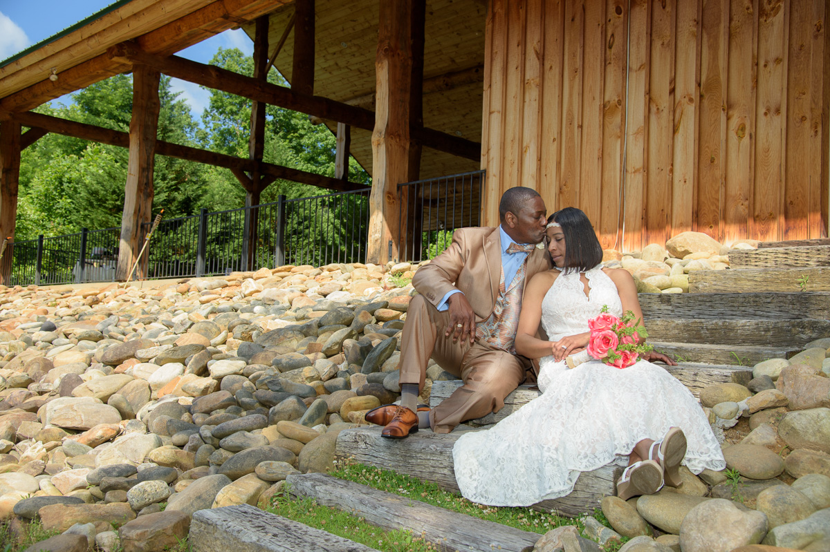 romantic elopement in Gatlinburg