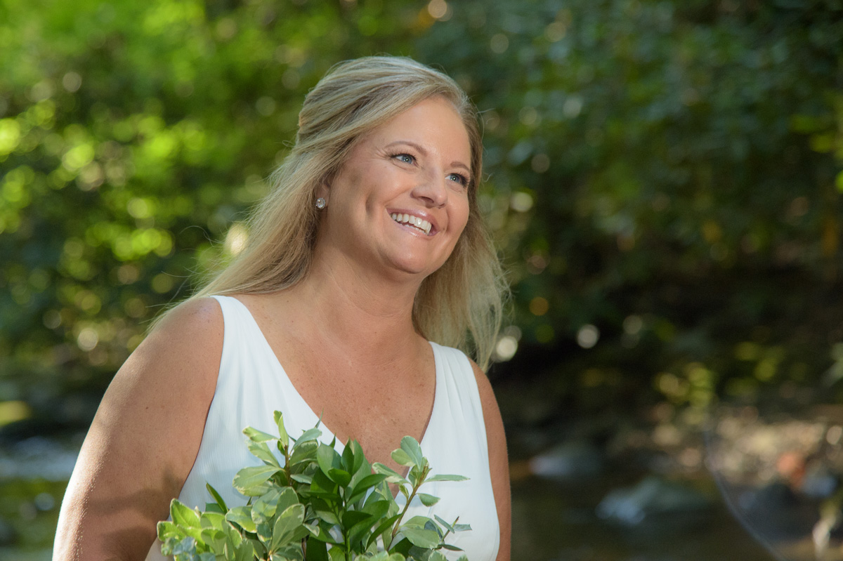 romantic elopement in Gatlinburg