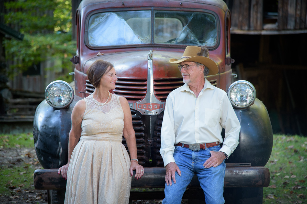 Secluded Gatlinburg Creekside Wedding for two