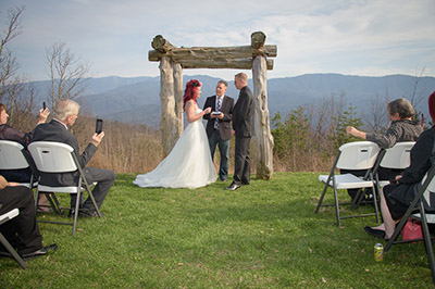 wedding in the smoky mountains