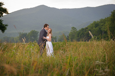 Cades Cove wedding in the Smokies