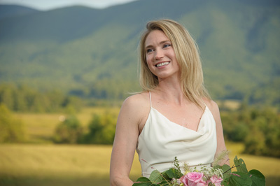 Intimate Gatlinburg elopement package in Cades Cove