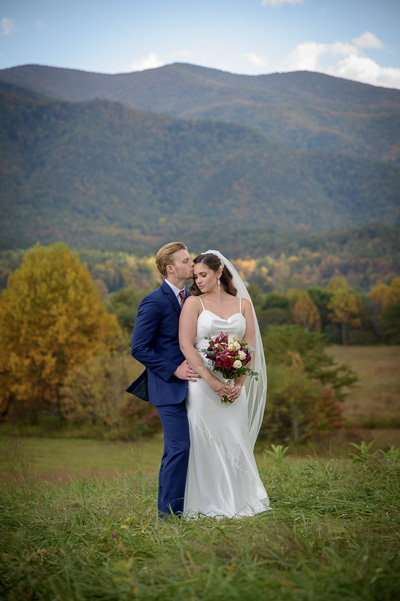 Cades Cove Overlook Wedding