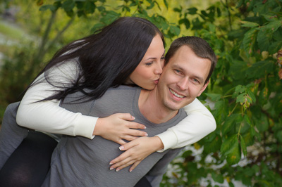 Engagement portraits in gatlinburg, Tennessee