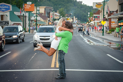 Gatlinburg Wedding proposal