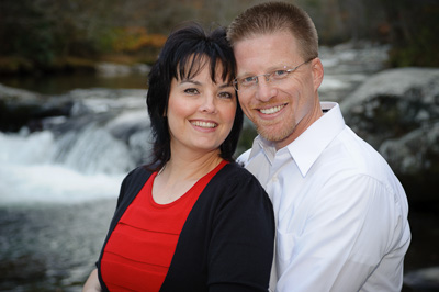 Smoky Mountain Engagement Portrait