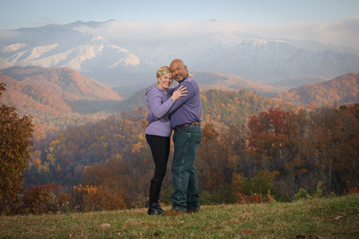 Smoky Mountain engagement