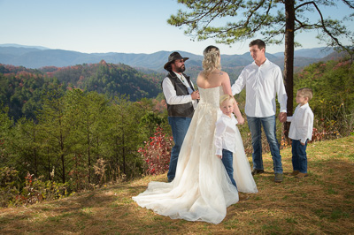 Gatlinburg Outdoor wedding venue