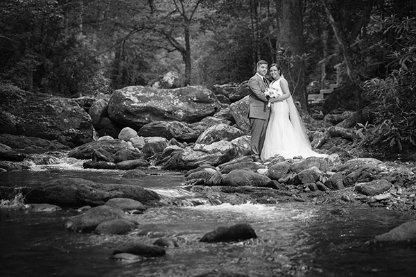 intimate Gatlinburg Wedding