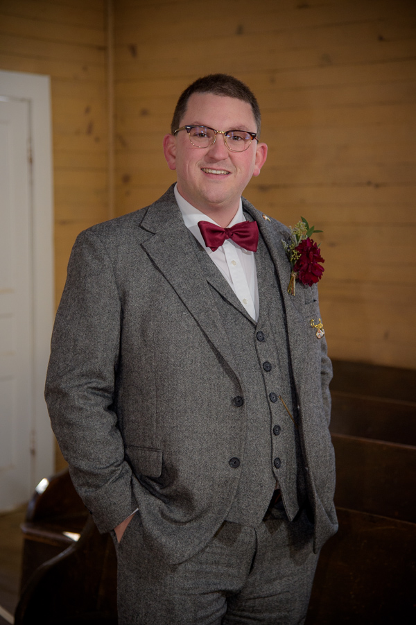 Small wedding in Cades Cove