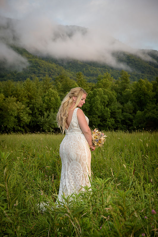 family wedding photos