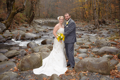 romantic Smoky Mountain Elopement