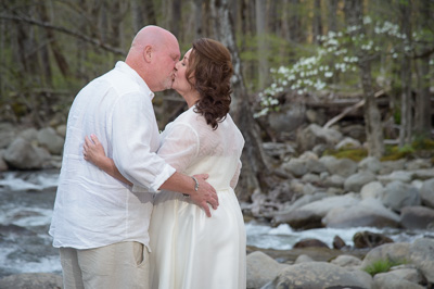 Wedding in the Smoky Mountains, Tennessee