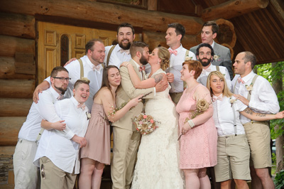 Gatlinburg Wedding Party Fun