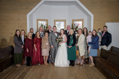 Cades Cove Overlook Wedding