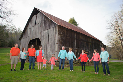 Family Portraits in the Great Smoky Mountains