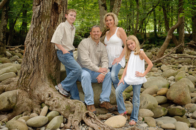 Gatlinburg Family Portrait