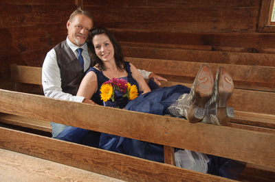 Smoky Mountain Primitive Baptsit Church wedding