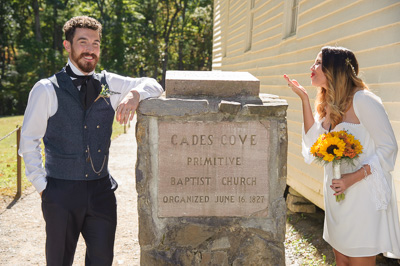 Elopement in Cades Cove