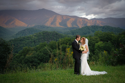 Gatlinburg waterfall weddings