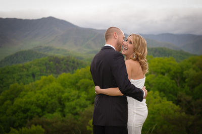 Gatlinburg groom wedding