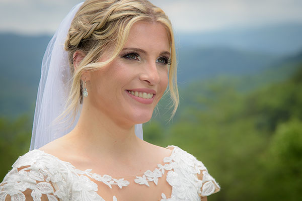 Close up bride