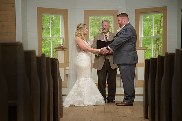 Small wedding in the Smokies