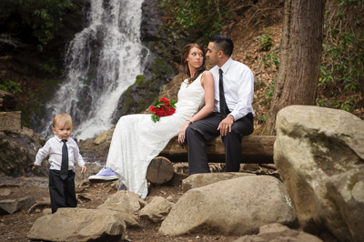 Waterfall Destination Wedding